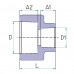 На фото Hi-Therm PP-R reducing coupling